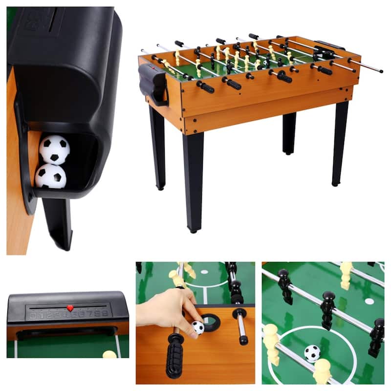 5-in-1 Multi-Game Table Billiards,Push Hockey,Foosball,Ping Pong Etc.