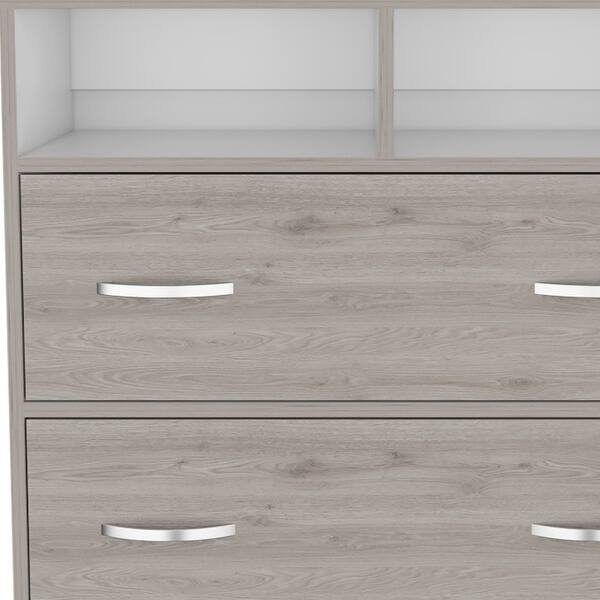 HomeRoots 32” Modern Light Oak Medicine Cabinet