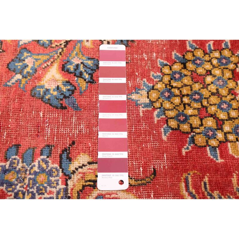 ECARPETGALLERY Hand-knotted Antalya Vintage Red Wool Rug - 6'2 x 10'1