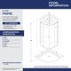 preview thumbnail 2 of 38, DreamLine Prime 33 in. x 33 in. x 76 3/4 in. H Shower Enclosure, Shower Base and Acrylic Backwall Kit