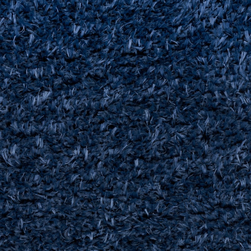 Nourison Lush Shag Contemporary Solid Shag Area Rug