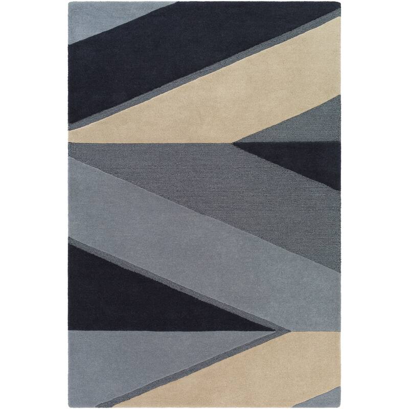 Artistic Weavers Lincoln Hand Tufted Geometric Wool Rug