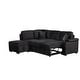 preview thumbnail 51 of 79, 84.75" Sleeper Sofa Bed, 2 In 1 Pull Out Sofa Bed L Shape Couch With Storage Ottoman For Living Room, Bedroom Couch