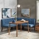 preview thumbnail 2 of 19, Simple Living Playmate 4-piece Nook Dining Set Blue