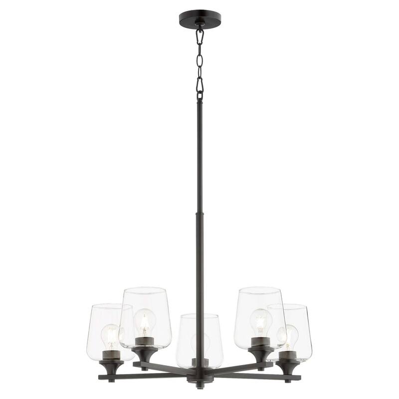 Quorum International 658-5 Veno 5 Light 26" Wide Chandelier