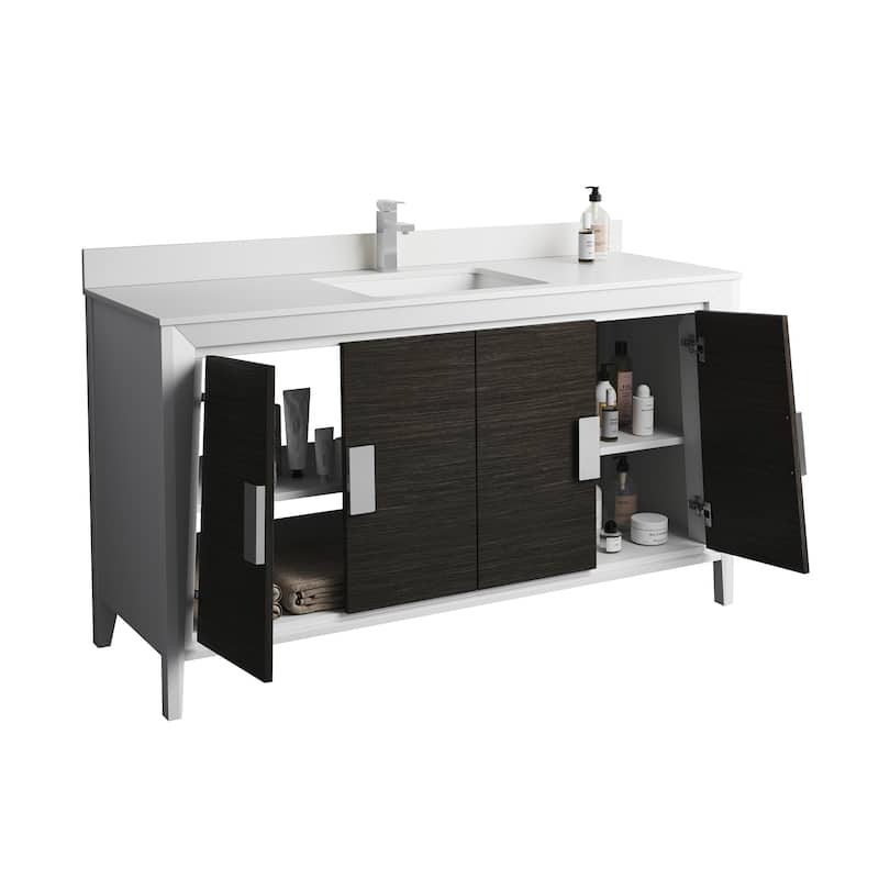 Fine Fixtures Imperial Collection Bathroom Vanity Cabinet Set,