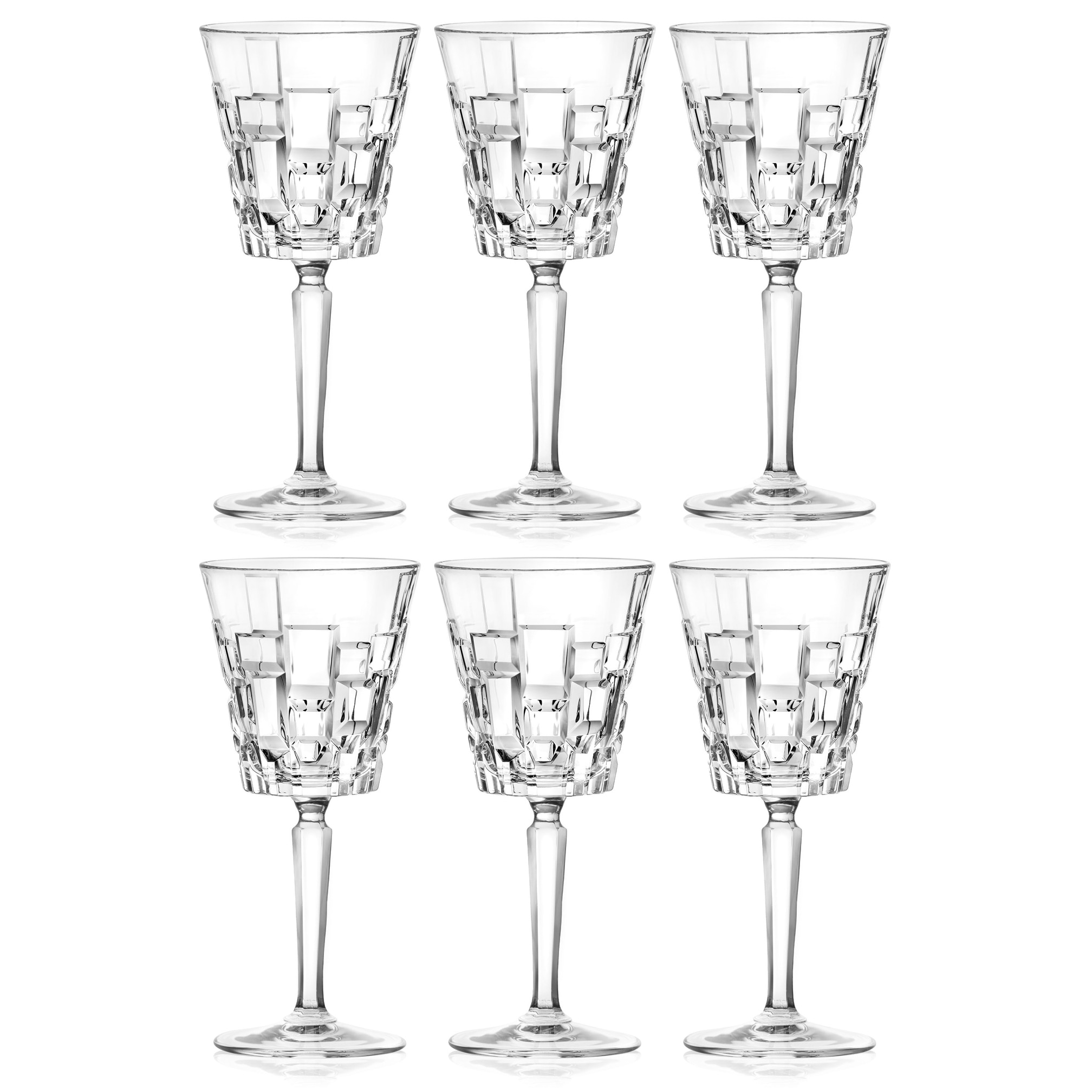 RCR Set of 6 Multicolor Wine Set, One Size, Multi-Color