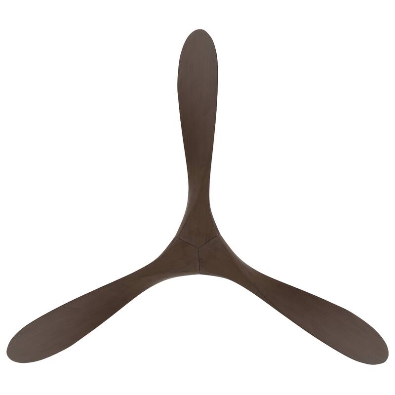 Malibu Indoor Outdoor 3-Blade Smart Ceiling Fan 70in with Remote Control-REMOVE FINISH - 70
