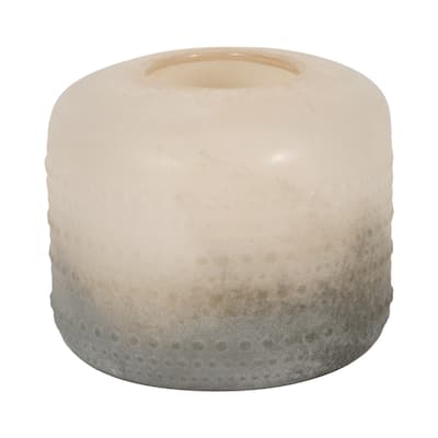 Sagebrook Home 7-inch Textured 2-tone Glass Vase