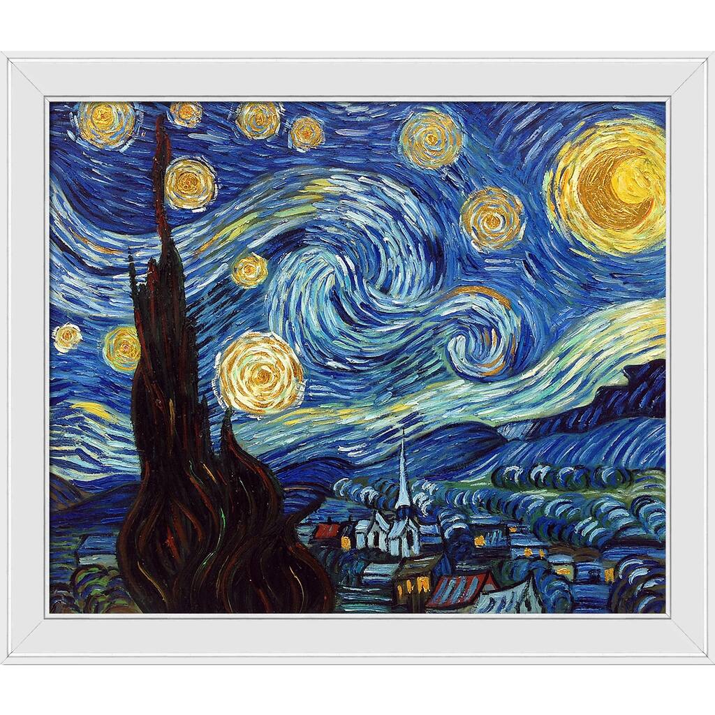 La Pastiche Starry Night (Luxury Line) with Gallery White, 24" x 28"