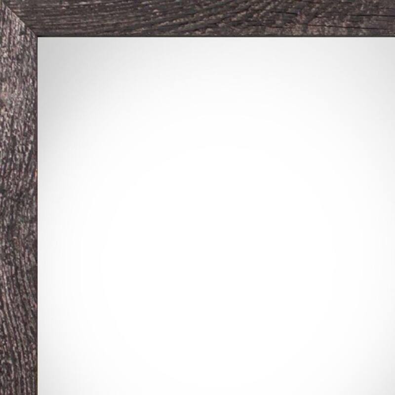 HomeRoots 11" x 14" Black Solid Wood Hanging Picture Frame