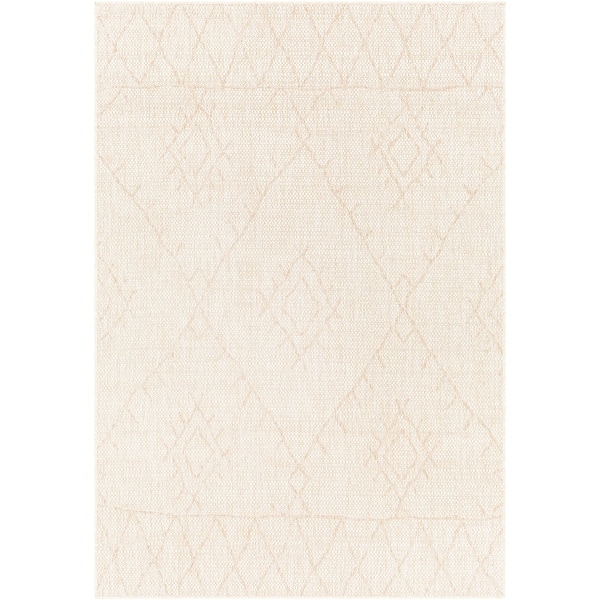 slide 2 of 10, Livabliss Avra Indoor/ Outdoor Bohemian Area Rug 6'7" Round - Beige