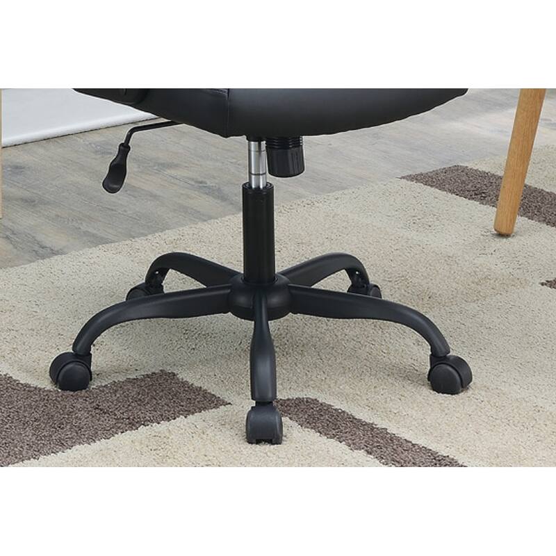 Relax Cushioned Adjustable Office Chair with Upholstered Seat and Back ,Comfort for Home & Desk