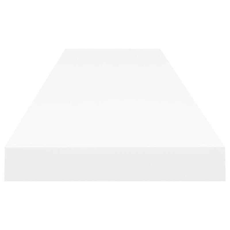 Gima Hanging Wall Shelf Set of 2, Honeycomb MDF, White, 47 Inch
