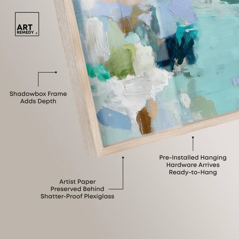 Layers of Feeling I Shadowbox by Art Remedy