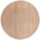 preview thumbnail 151 of 174, SAFAVIEH Vision Tanasa Modern Ombre Tonal Rug 4' Round - Light Brown