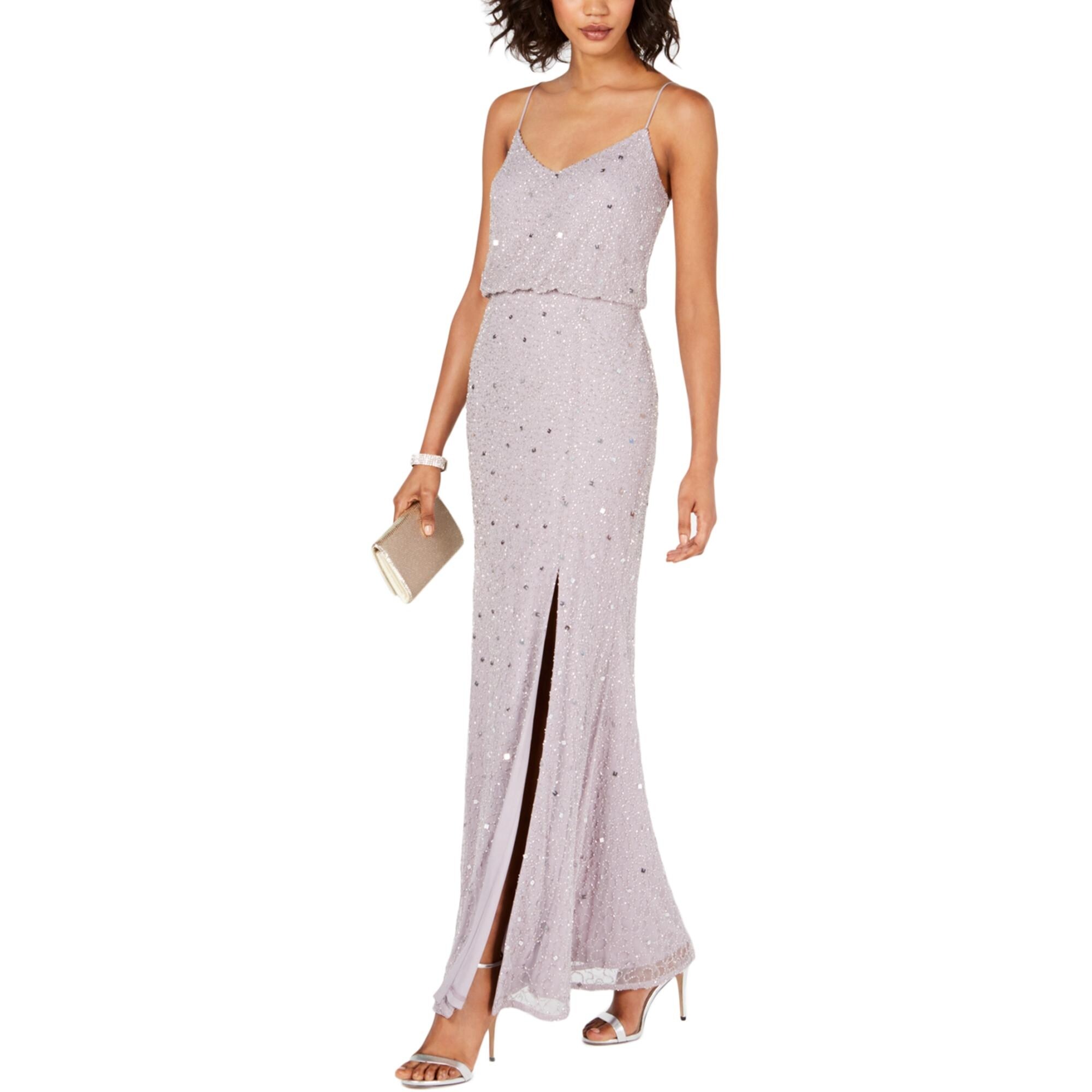 blouson evening dress