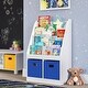 preview thumbnail 1 of 25, RiverRidge Kids Bookshelf and Toy Storage Organizer with 4 Racks and 2 Cubbies for Playroom, Nursery