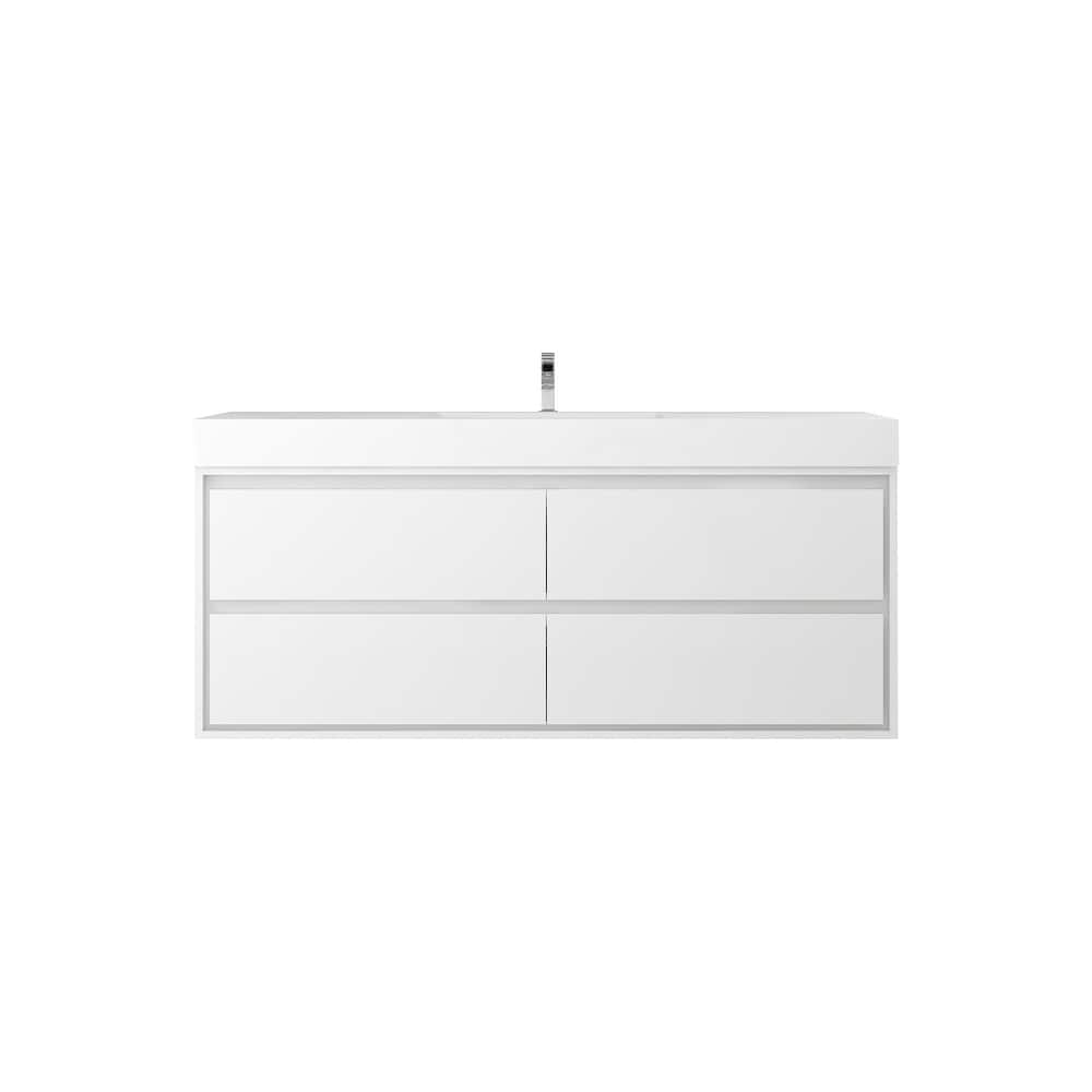 Morava 60" Floating Vanity with Single Sink - 60