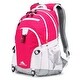 preview thumbnail 13 of 17, Backpack, Travel, or Work Bookbag with tablet sleeve, One Size, Pink Marble - Bubblegum Pink Pink Punch
