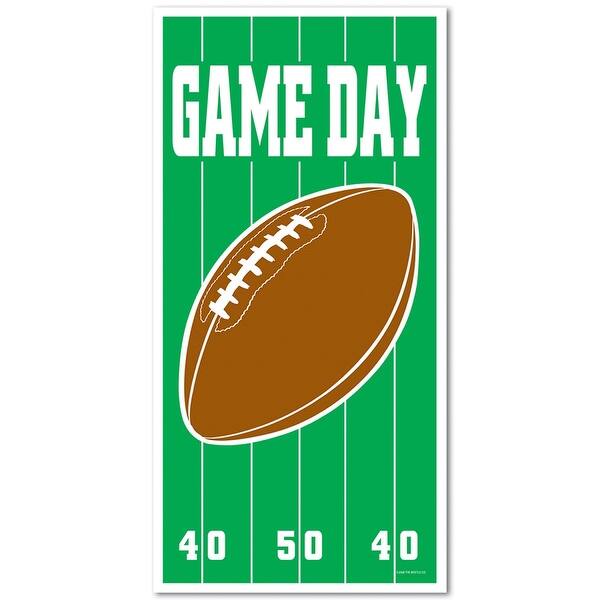 Shop Club Pack Of 12 Game Day Football Door Cover Party