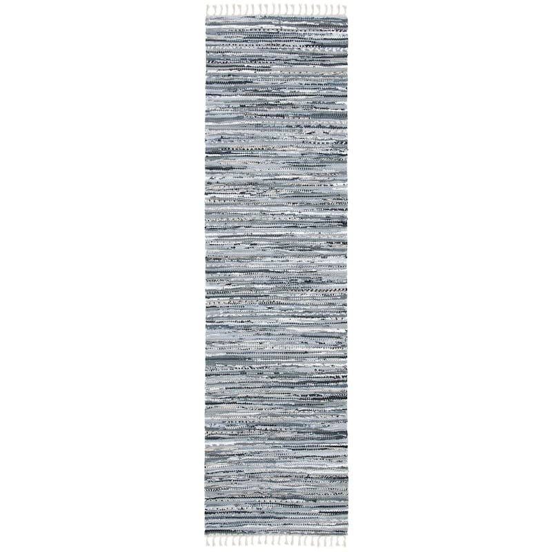 SAFAVIEH Handmade Rag Rug Irmeli Casual Stripe Cotton Rug