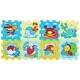 preview thumbnail 1 of 8, Costway 12” x 12” EVA Foam Puzzle Mat, 8-Piece Kids Play Mat with - Colorful - See Details Colorful - See Details