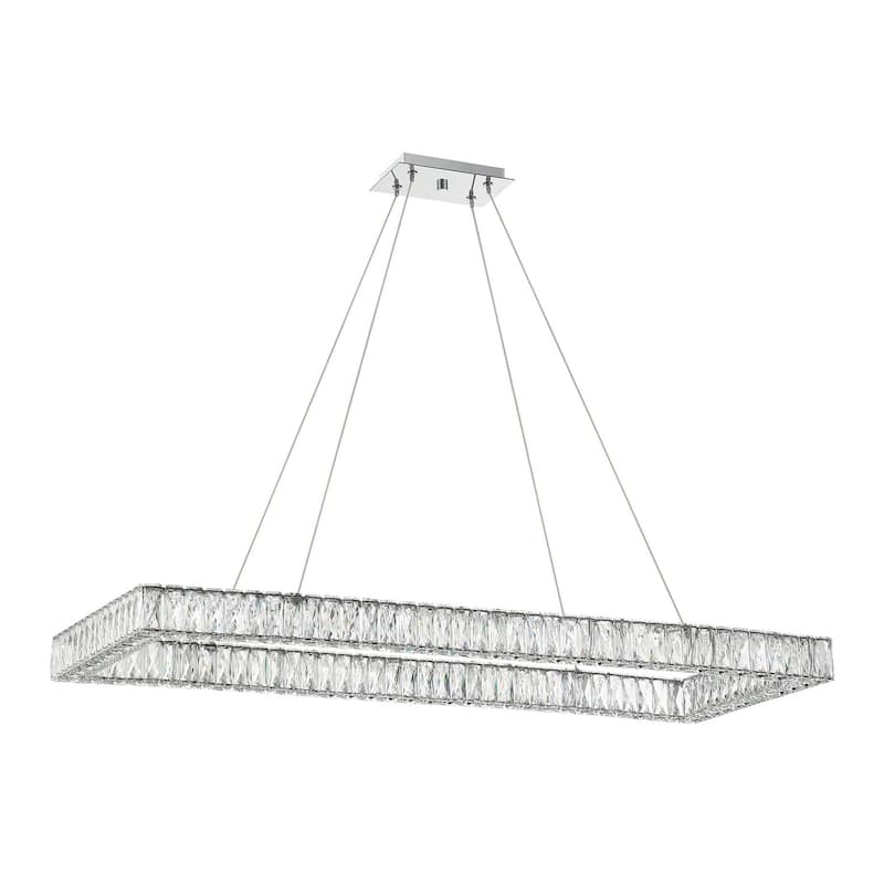 LED Chrome Chandelier