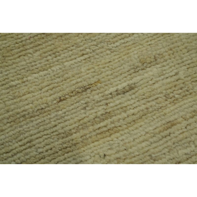 Vegetable Dye Wool Oushak Turkish Large Rug, Geometric Carpet - 14' 1'' X 10' 3''