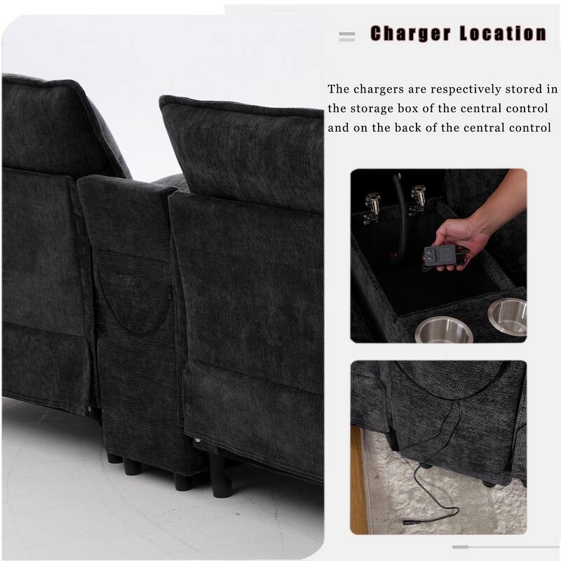 U Shaped Modular Sectional Sofa