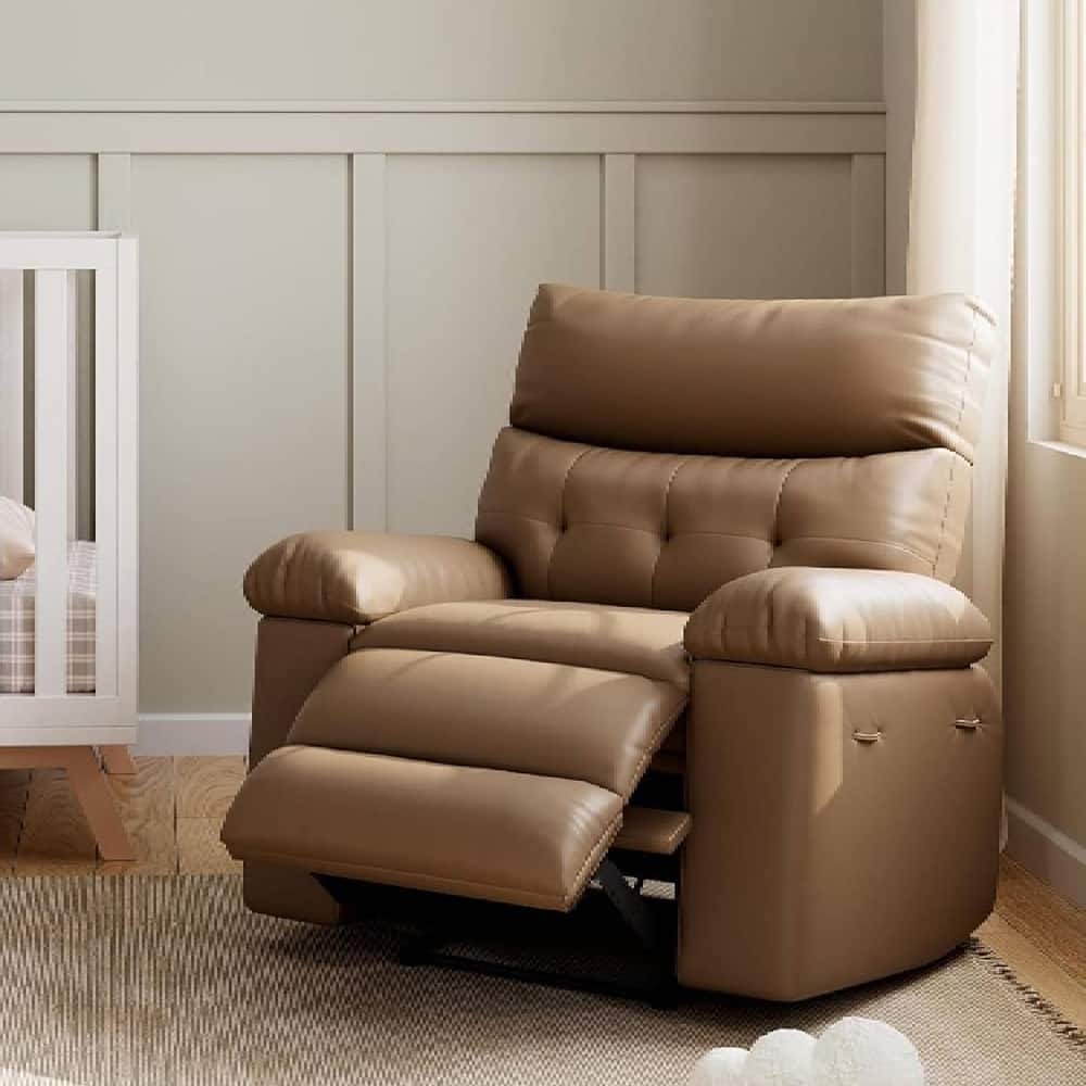 Oversized Manual Rocking Recliner Sofa Chair for Living Room Bedroom Relaxation