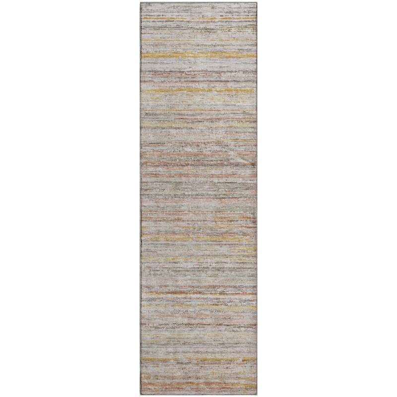 Premium Washable Super Soft Ombre Stripes Mayfield Rug