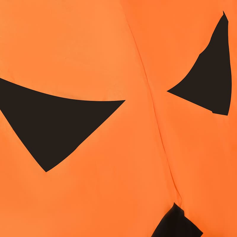 Outsunny 4 ft. Black Cat Halloween Inflatable Pumpkin Halloween Decoration