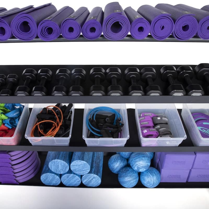 Power Systems Myo-Release Massage Ball - 6" EVA Therapy Ball for Trigger Point Relief - Black