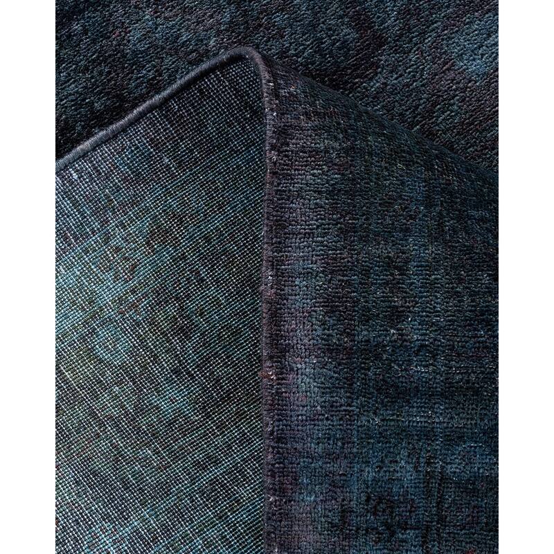 Vibrance, One-of-a-Kind Hand-Knotted Area Rug - Gray, 6' 2" x 8' 10" - 6' 2" x 8' 10"