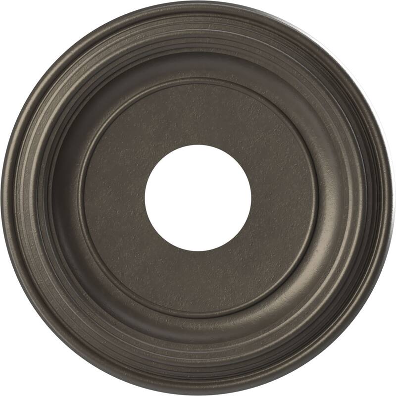 3 1/2" Inside Diameter - Traditional Thermoformed PVC Ceiling Medallion