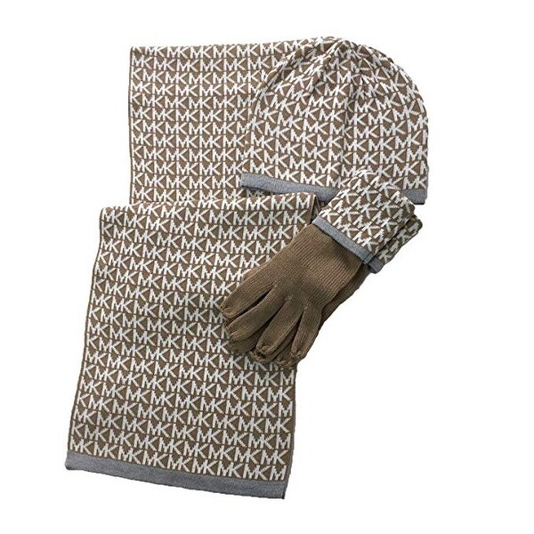 michael kors womens hat and scarf set