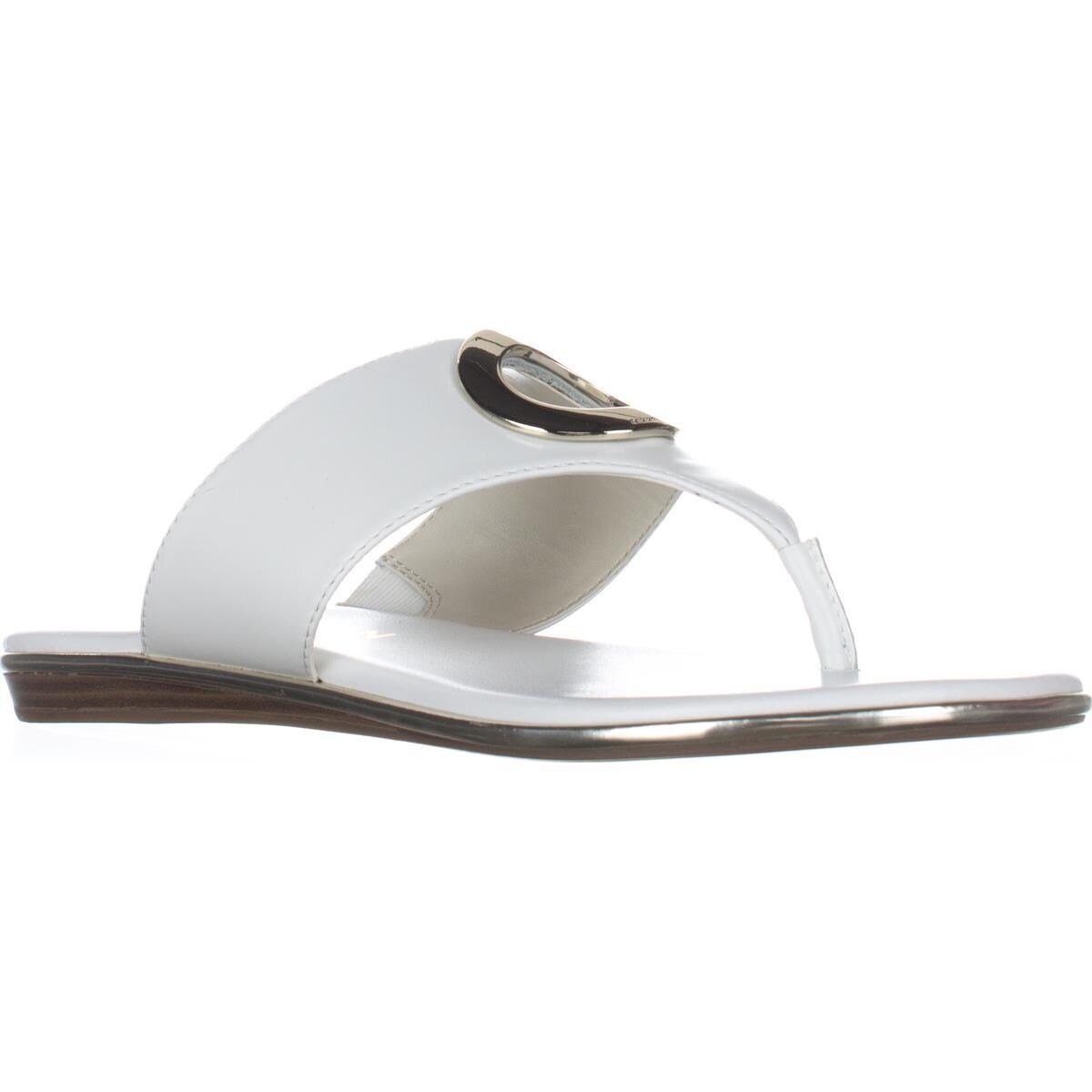 anne klein flip flops