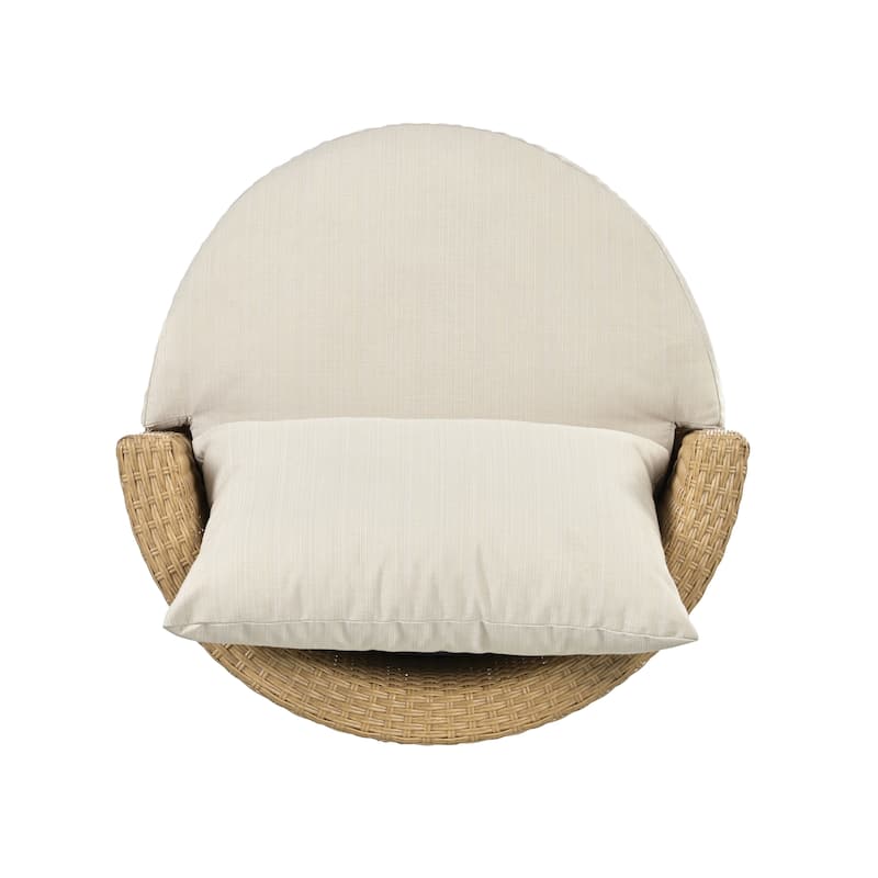 Kono 3-piece Wicker Chat Set by Christopher Knight Home