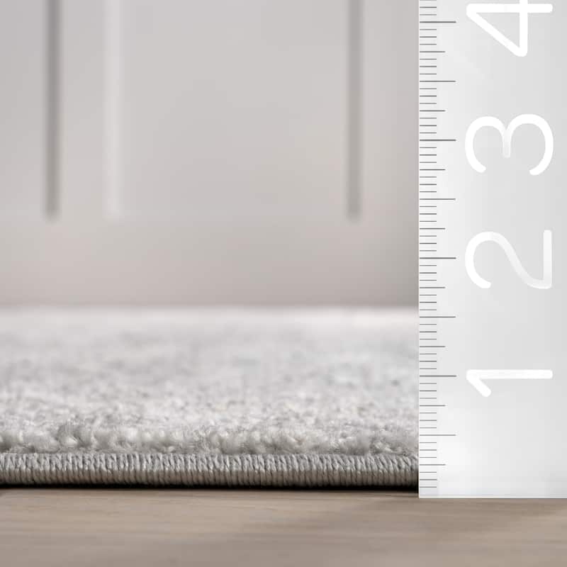 Nuloom Gena Distressed Transitional Medallion Area Rug