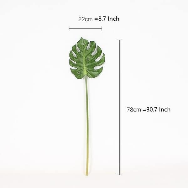 Artificial Fruit Green Berry Leaf Stem 18 Tall Silk Plant