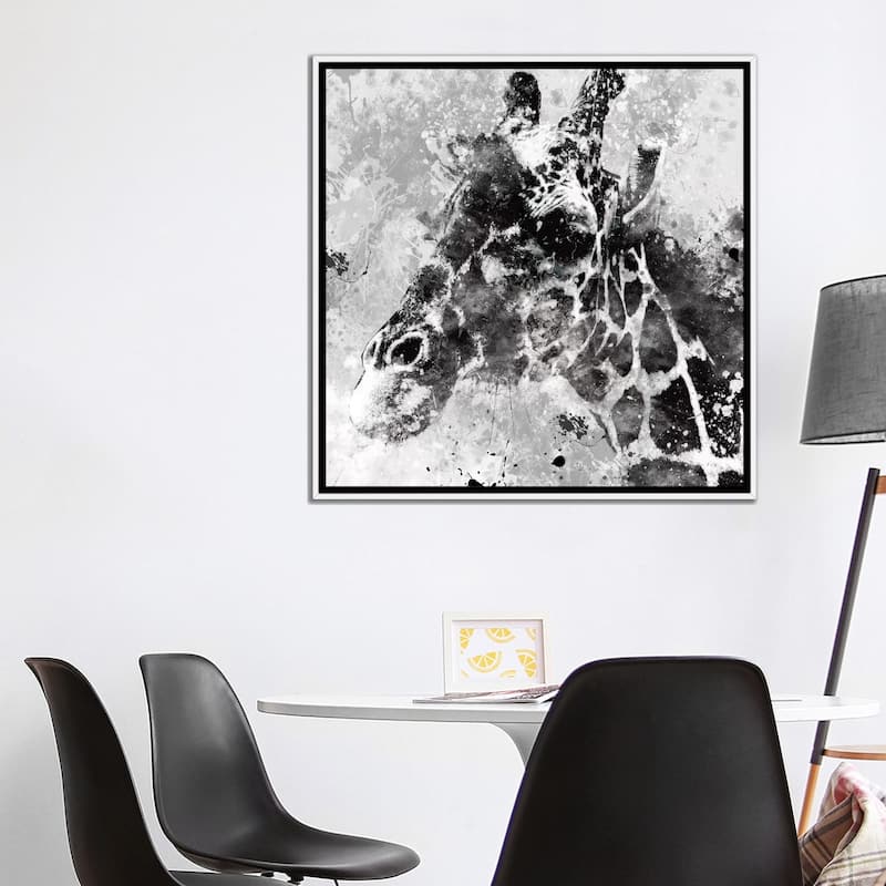iCanvas "Giraffe" by Carol Robinson Framed Canvas Print