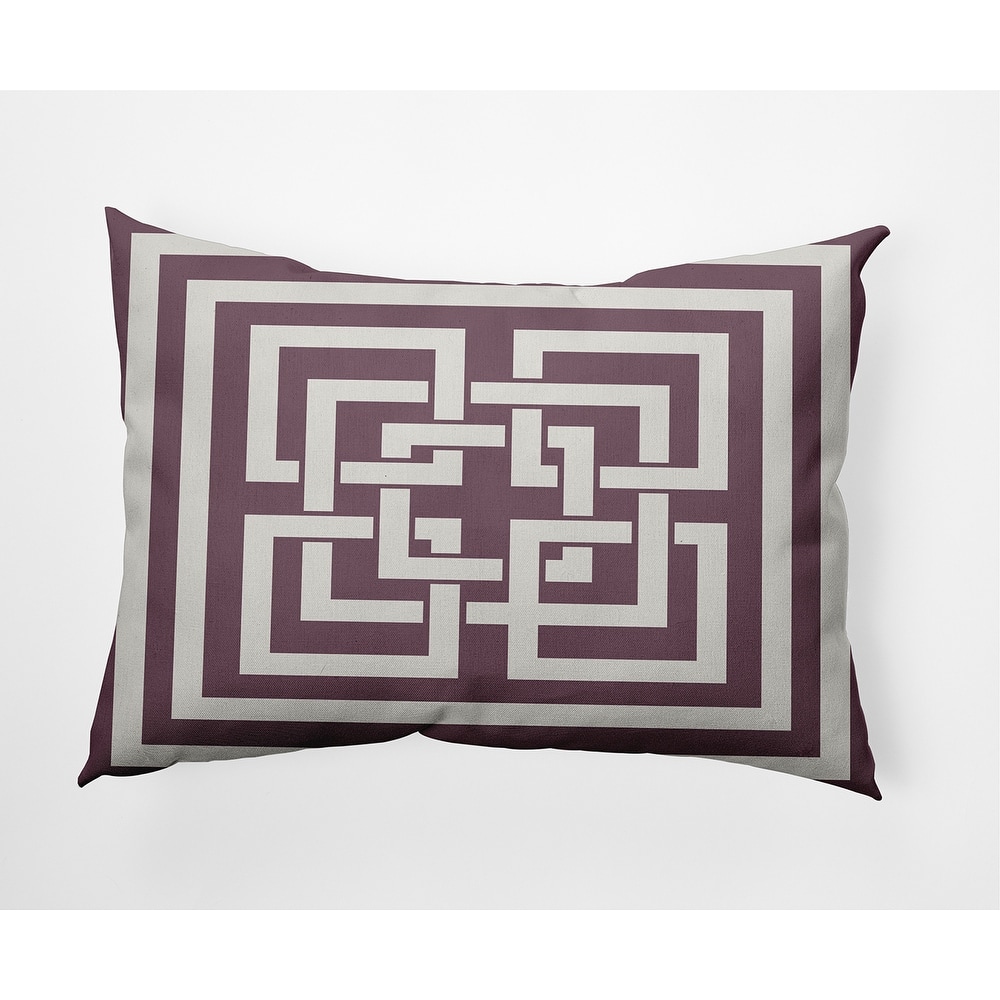 Greek New Key Nautical Decorative Indoor Pillow