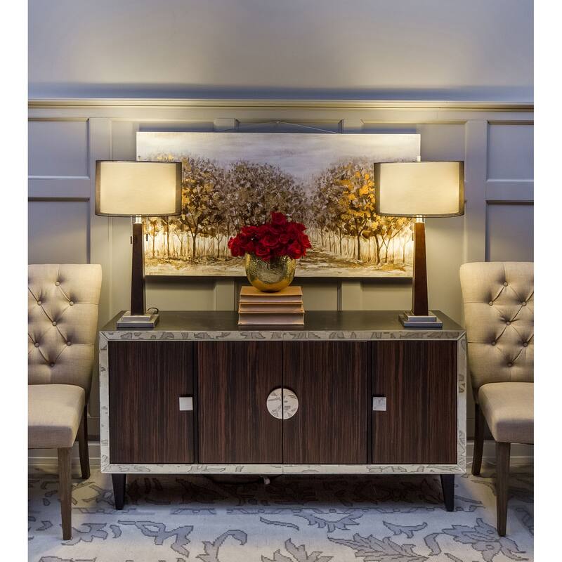 Elk Home Jaycee Black With Black Organza Shade Table Lamp