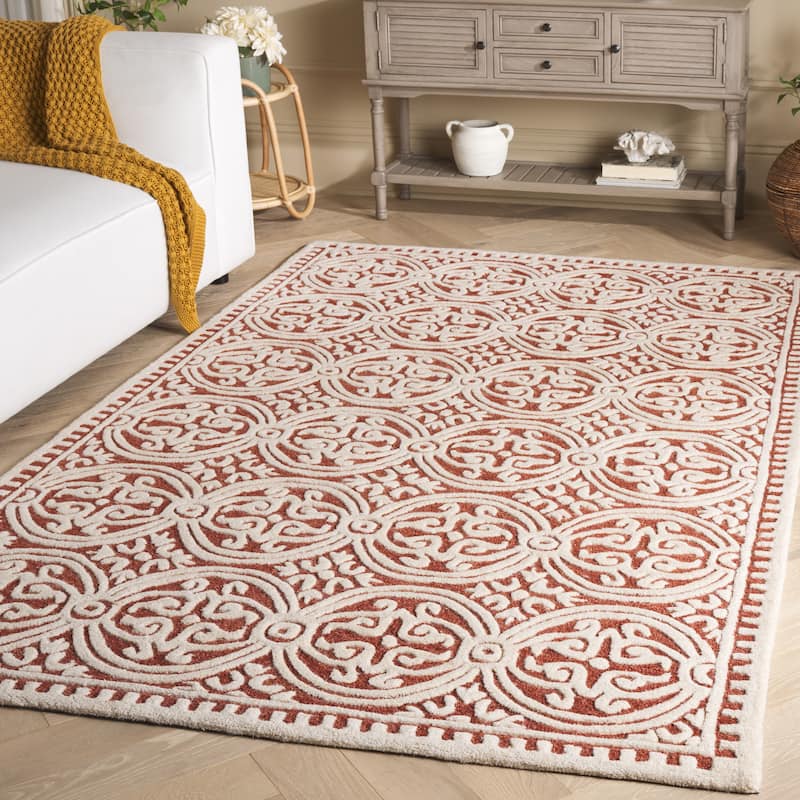 SAFAVIEH Handmade Cambridge Myrtis Moroccan Wool Rug