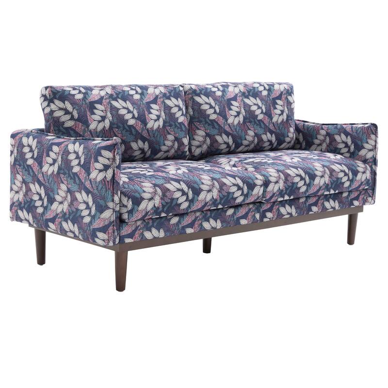 Christopher Knight Home - Lovina Modern Upholstered Loveseat Sofa with Spacious Seating and High-Density Cushioning.