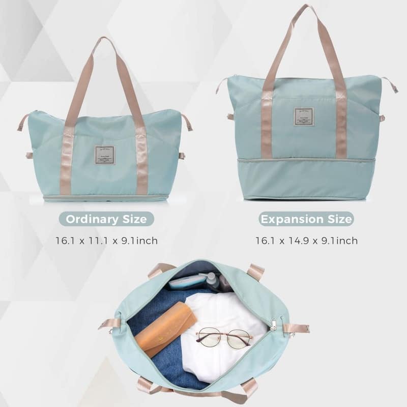 4PCS ABS Durable Suitcase Luggage Set with Travel Bag