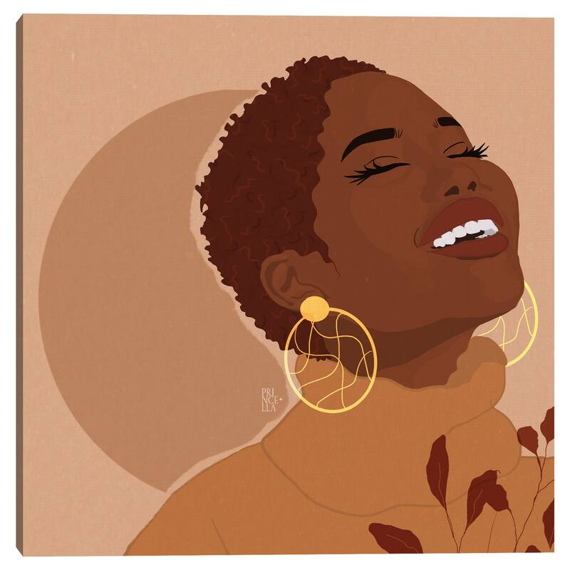 Bliss by Princella Canvas Art Print