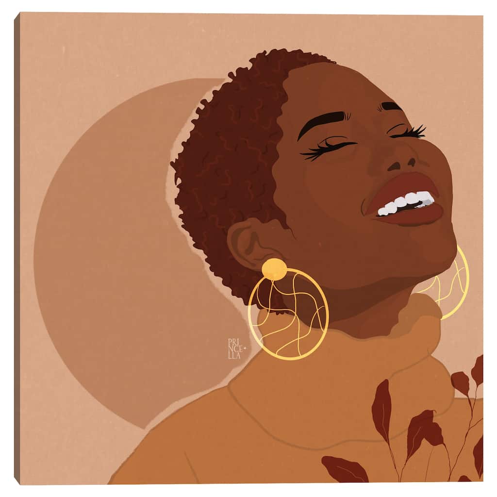 Bliss by Princella Canvas Art Print