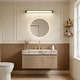 preview thumbnail 35 of 98, Floating Bathroom Vanity with 3 Pre-drilled Faucet Holes 36 - Light Brown